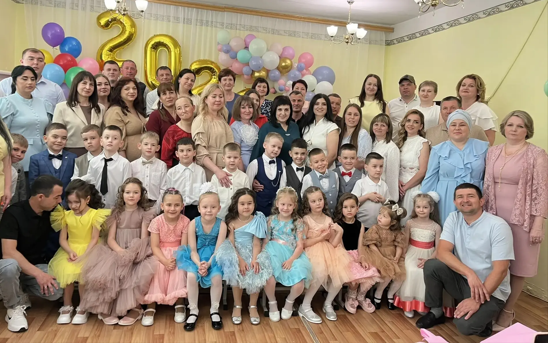 29 мая в нашем детском саду прошел Выпускной бал для детей подготовительной группы «Наши современные
