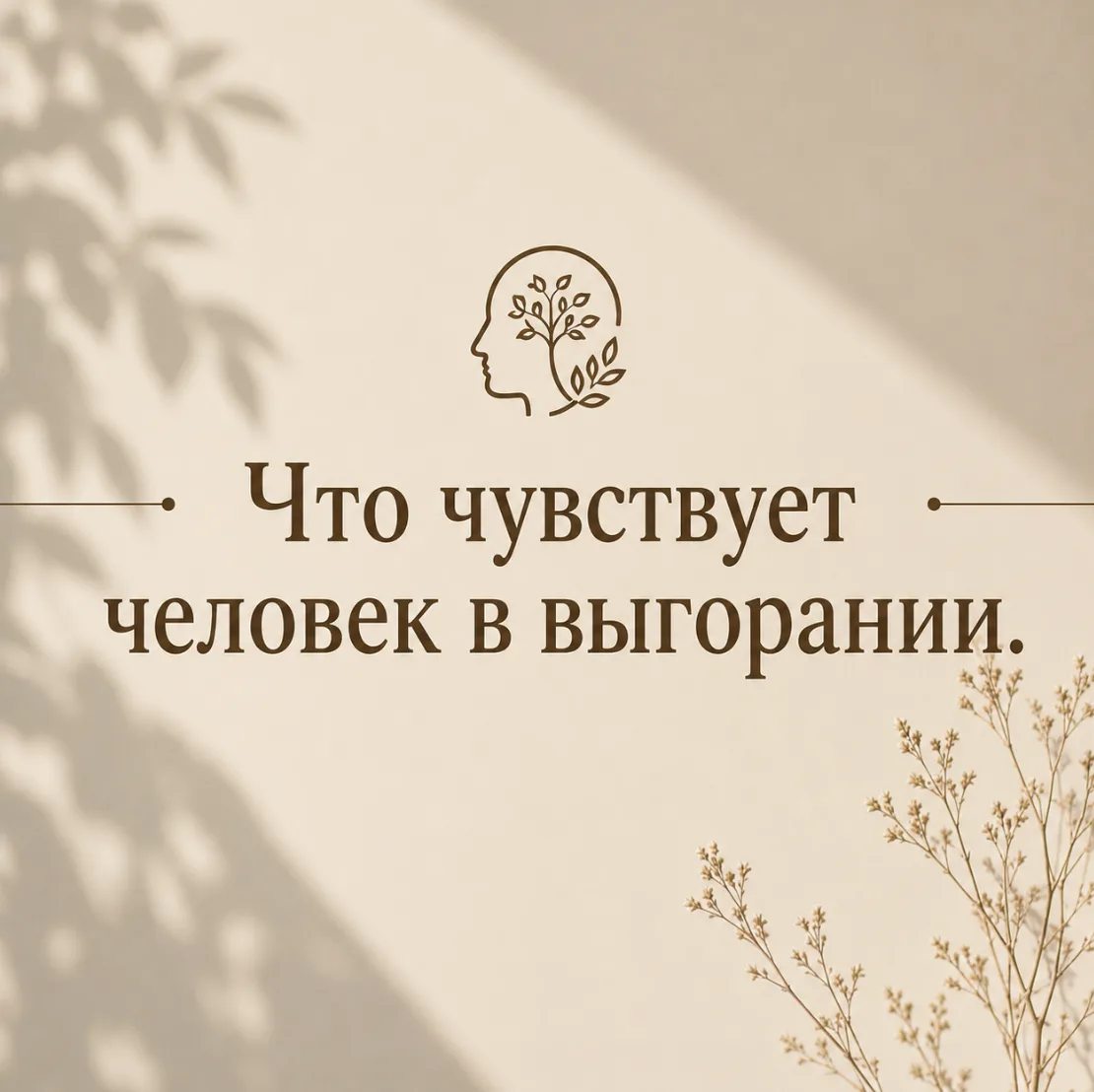Что чувствует человек в выгорании.

«Я устал даже отдыхать.»

«Утром уже нет сил вставать.»

«Раньше