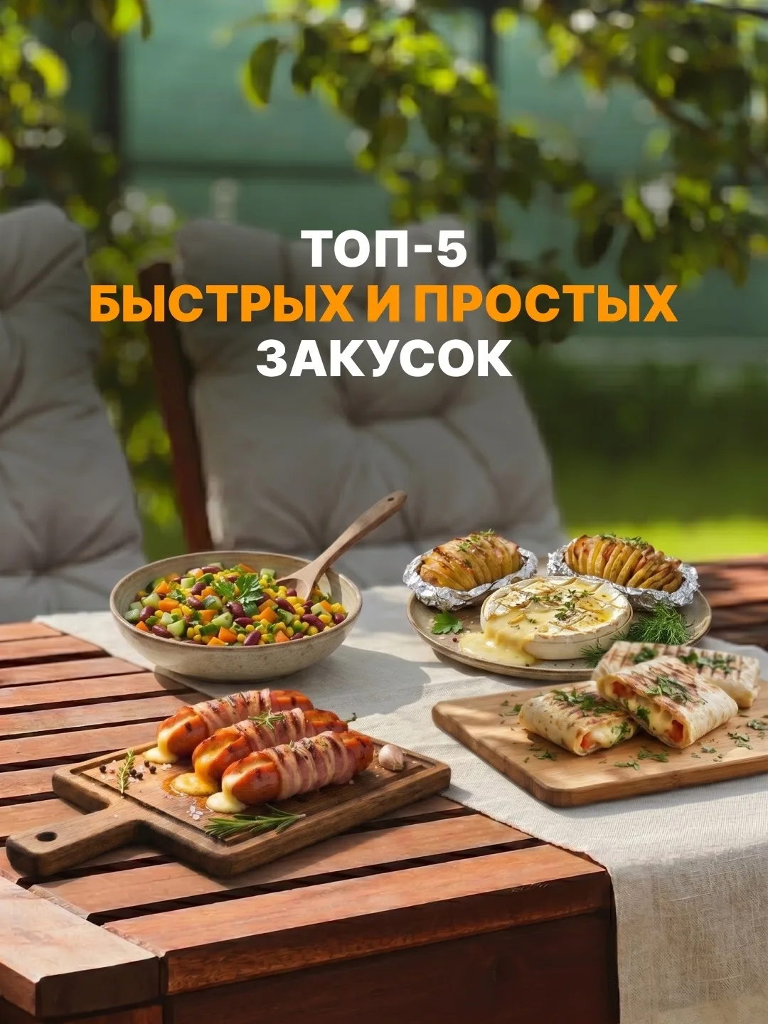 Все знают, что на выходных хочется отдыхать, поэтому ловите подборку ленивых и эффектных закусок👌

