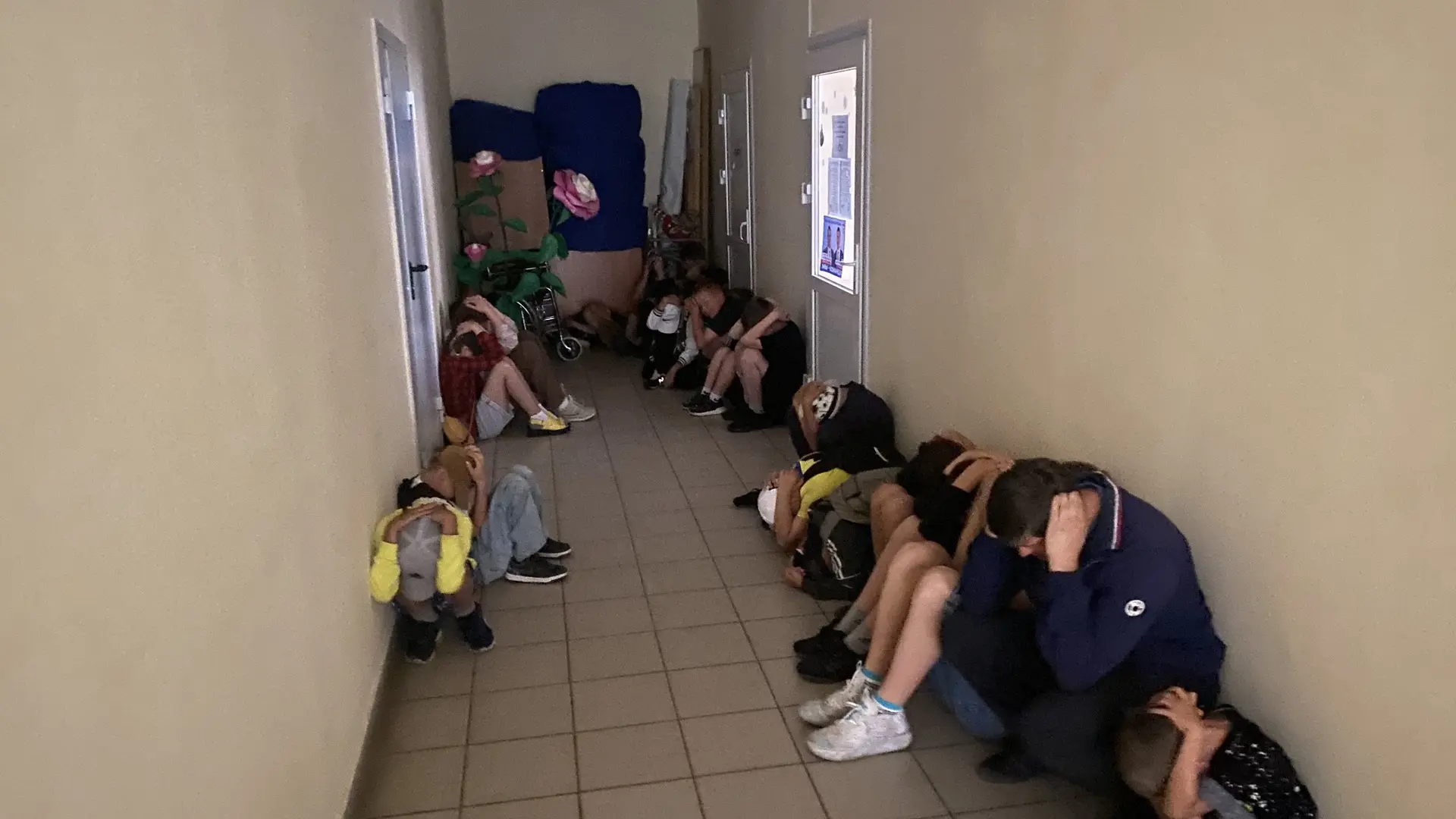 На летней оздоровительной площадка была проведена тренировка по действиям при поступлении информации