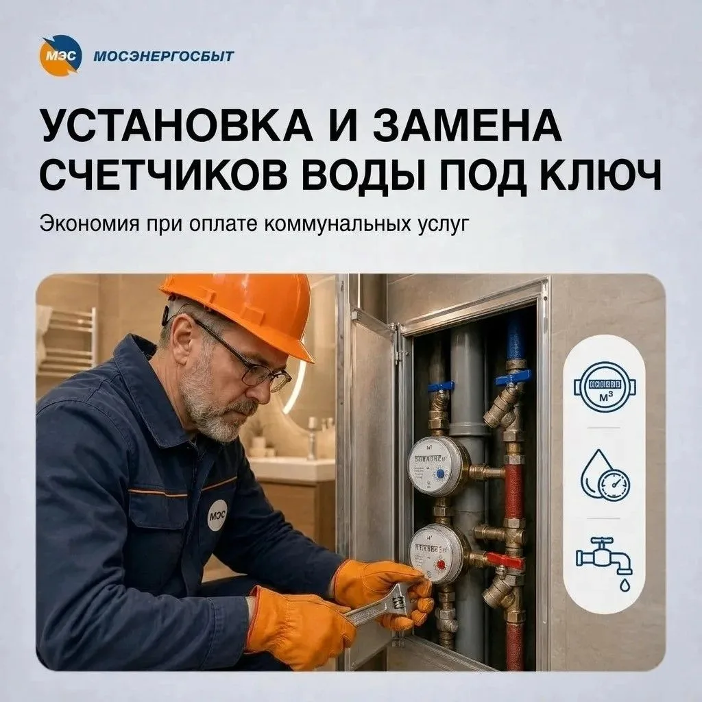 💧 Счётчики воды: почему замену лучше доверить профессионалам

Истекает срок поверки счётчика воды и