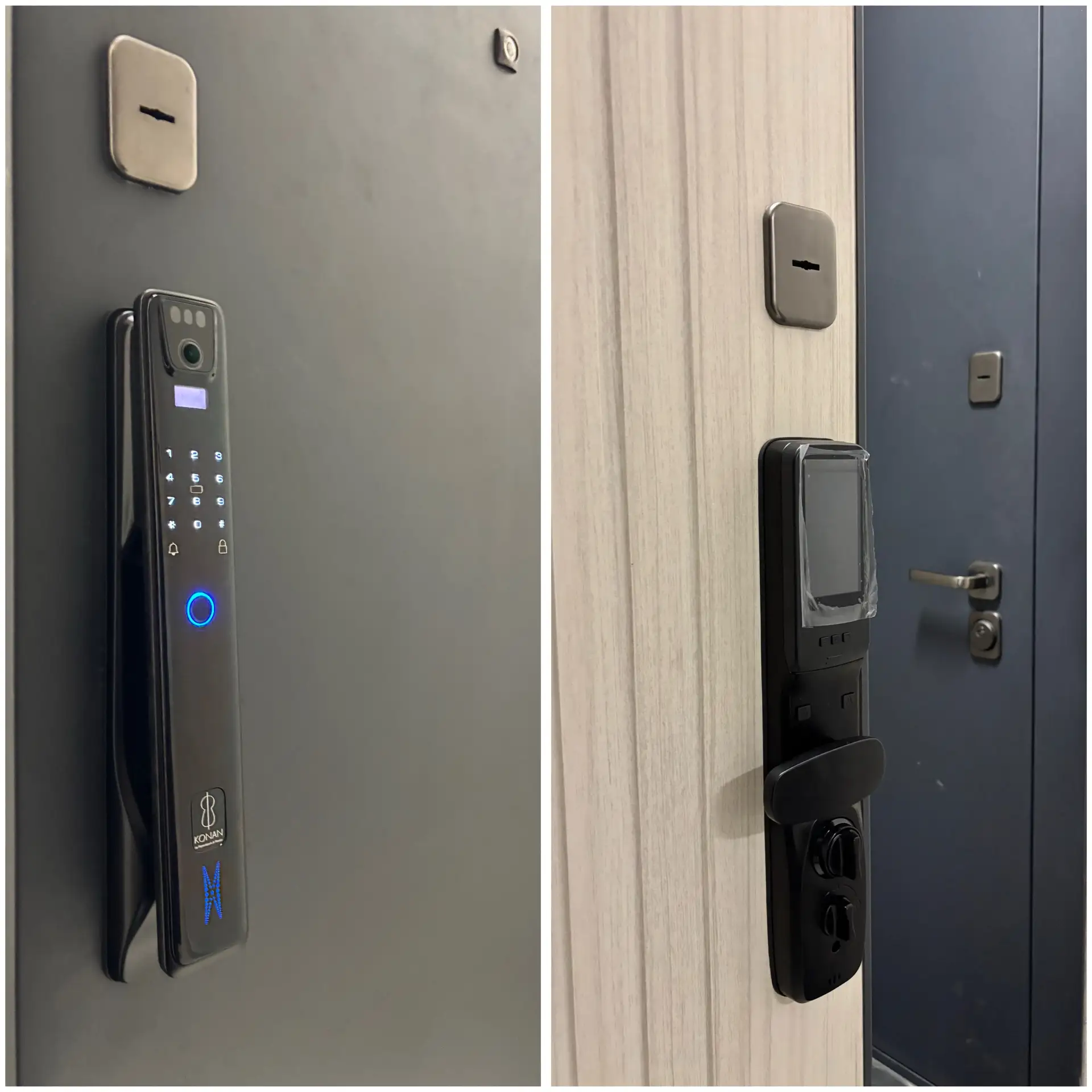 🔓 Konan Z6 Max максимум возможностей для вашей двери.

Лицо, отпечаток, пароль и карты - выбирайте 