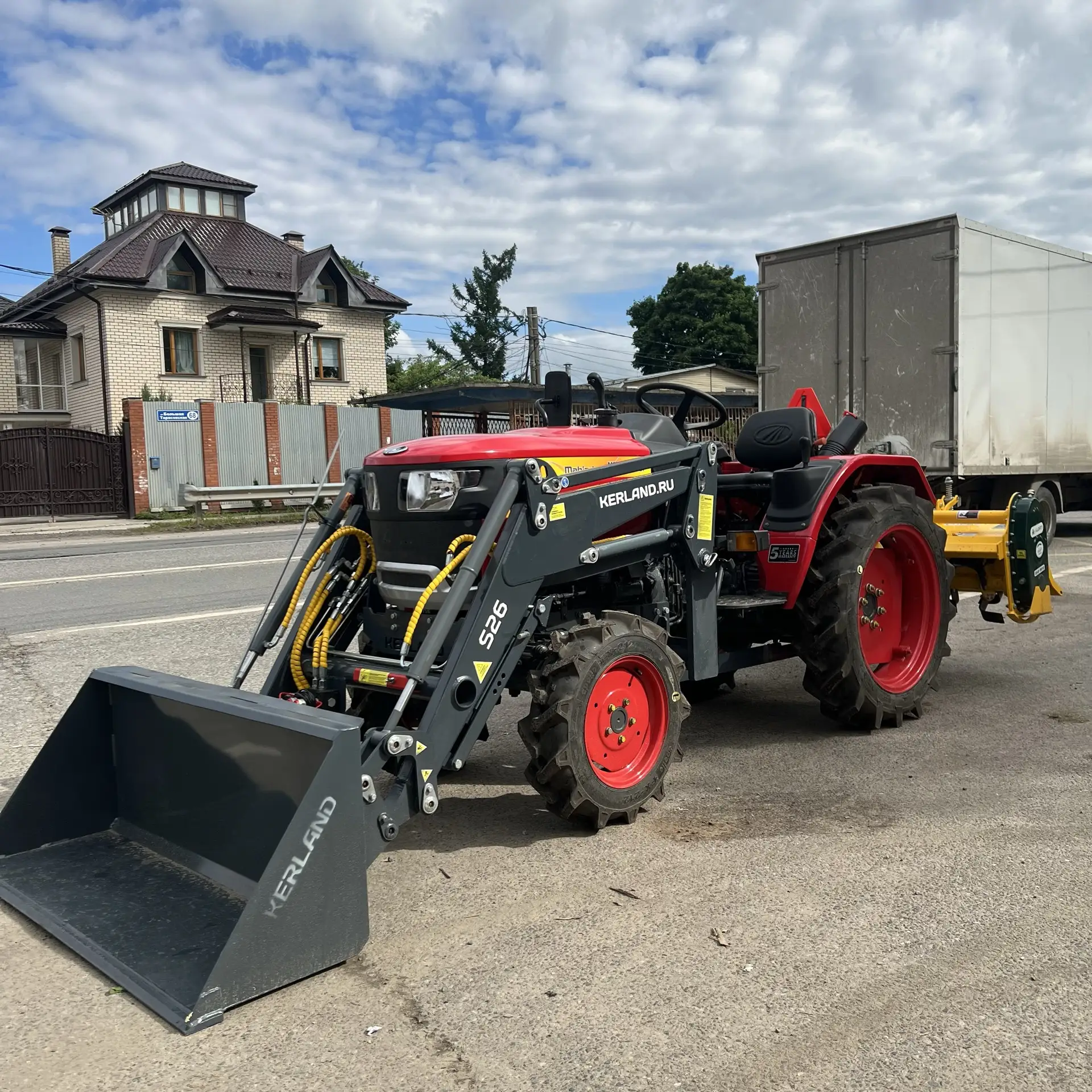 🚜 Mahindra JIVO 225 DI 4WD — минитрактор от одного из самых продаваемых тракторных брендов в мире!
