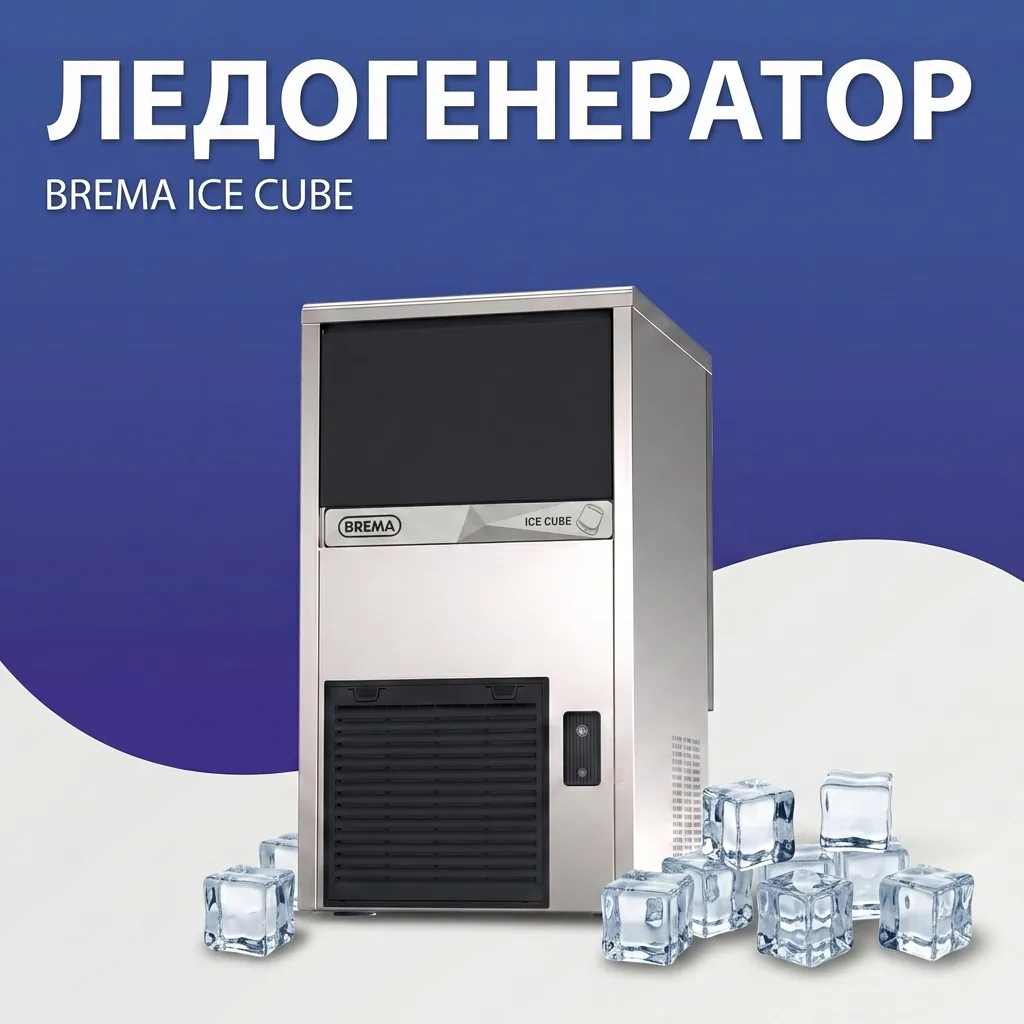 В ассортименте Brema найдутся льдогенераторы на любой вкус и запрос. Те, что уже доказали свою надеж
