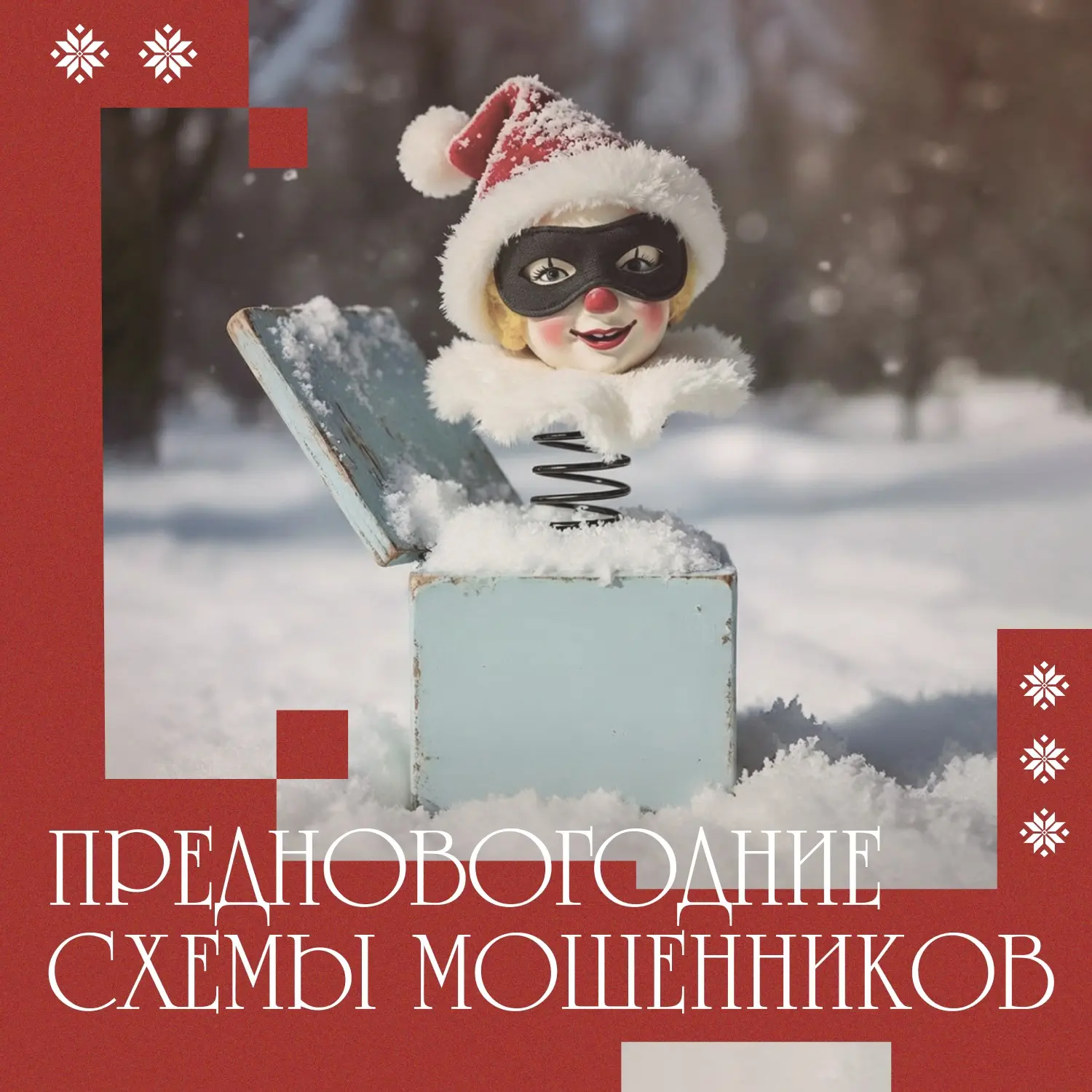Новогодние приключения мошенников
когда гости точно незваные!
 
Декабрь — это вечный стресс и суета,