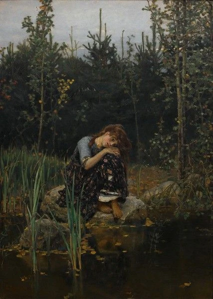 🖼️ «Алёнушка», 1881

🎨 Виктор Михайлович Васнецов
(1848–1926)
Холст, масло. 173 × 121 см

Замысел 
