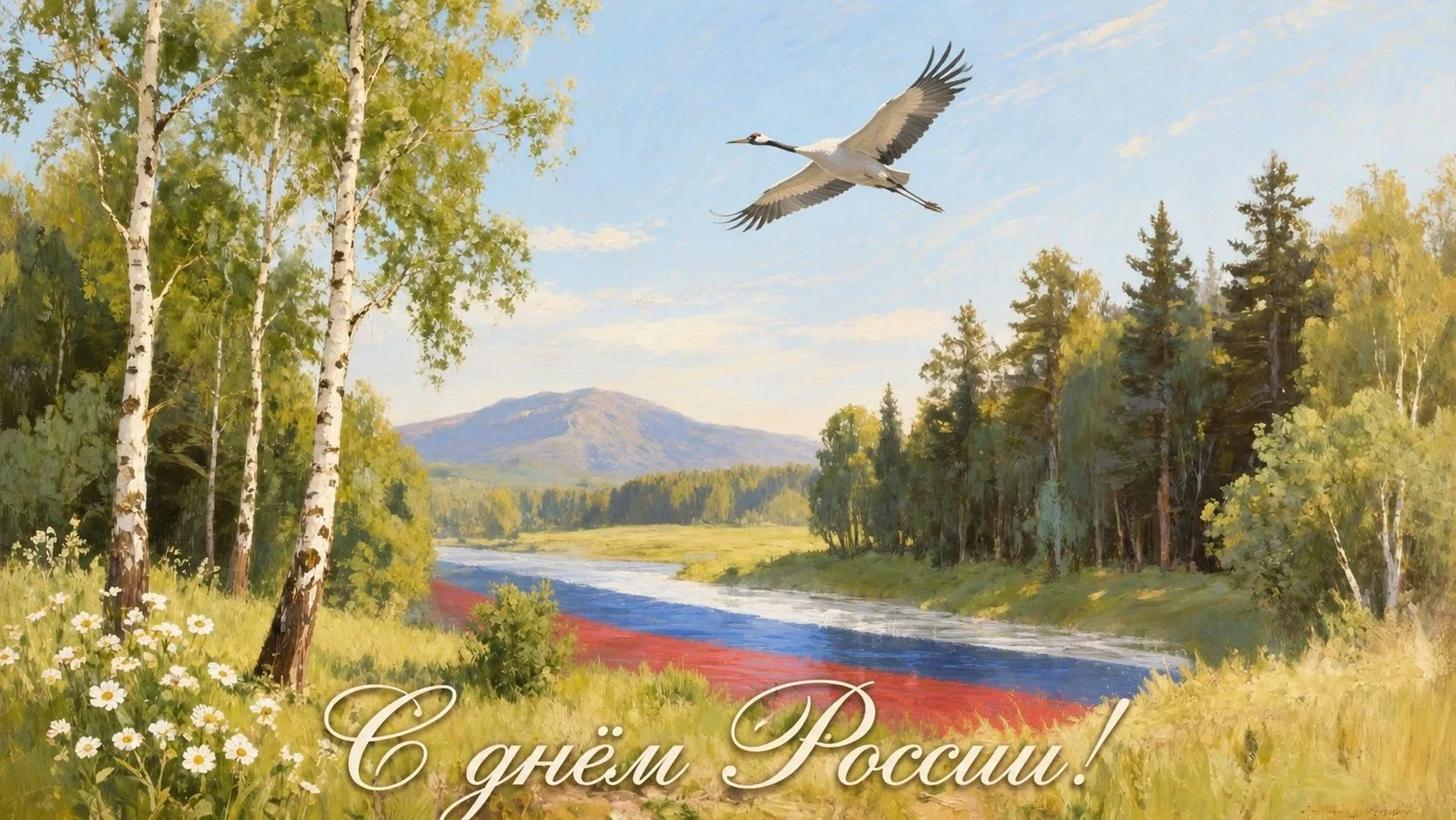 С Днём России, друзья! 🇷🇺Мы часто говорим о любви к Родине, но что стоит за этими словами? Любовь 