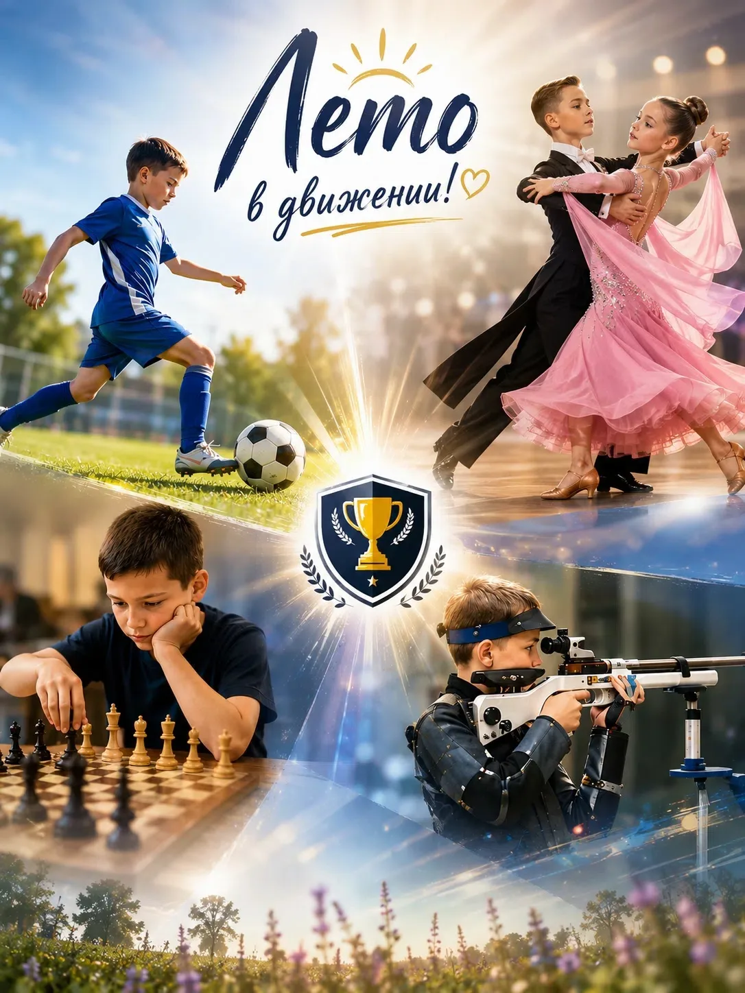 ☀️ Лето в спортивной школе: отдыхаем, тренируемся, развиваемся! ⚽♟️🏆

Дорогие обучающиеся и родител