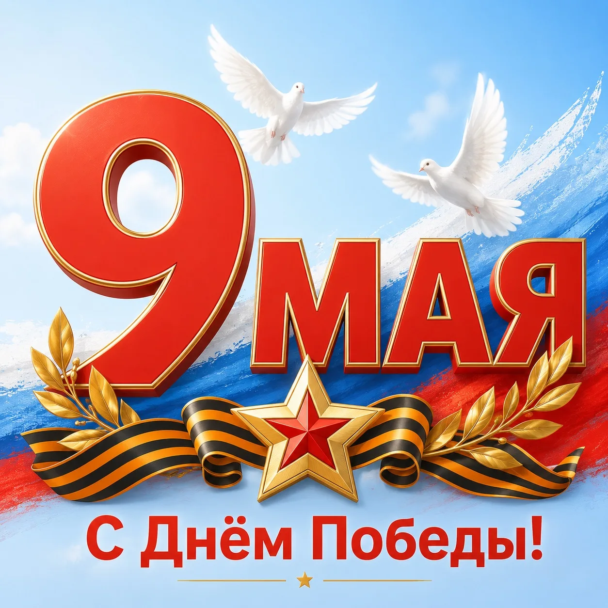 С Днём Победы!

9 мая – это не просто дата в календаре. Это символ невероятного мужества, стойкости 