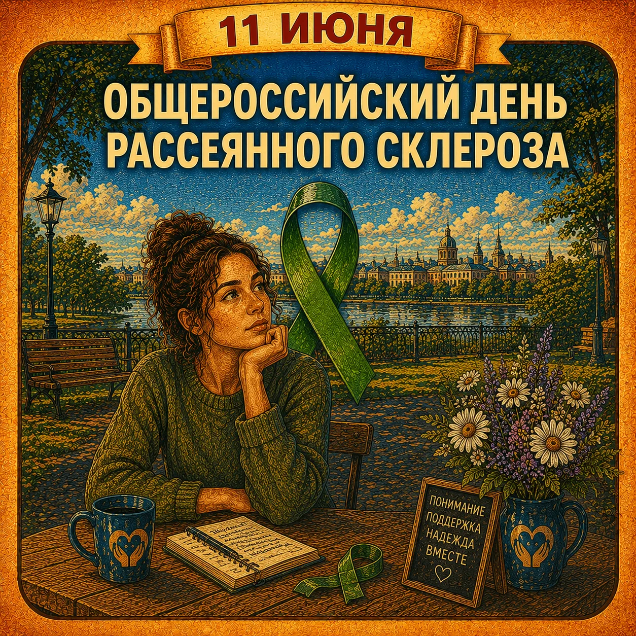 🗓11 июня Общероссийский день рассеянного склероза

Это серьёзное заболевание способно поразить не т