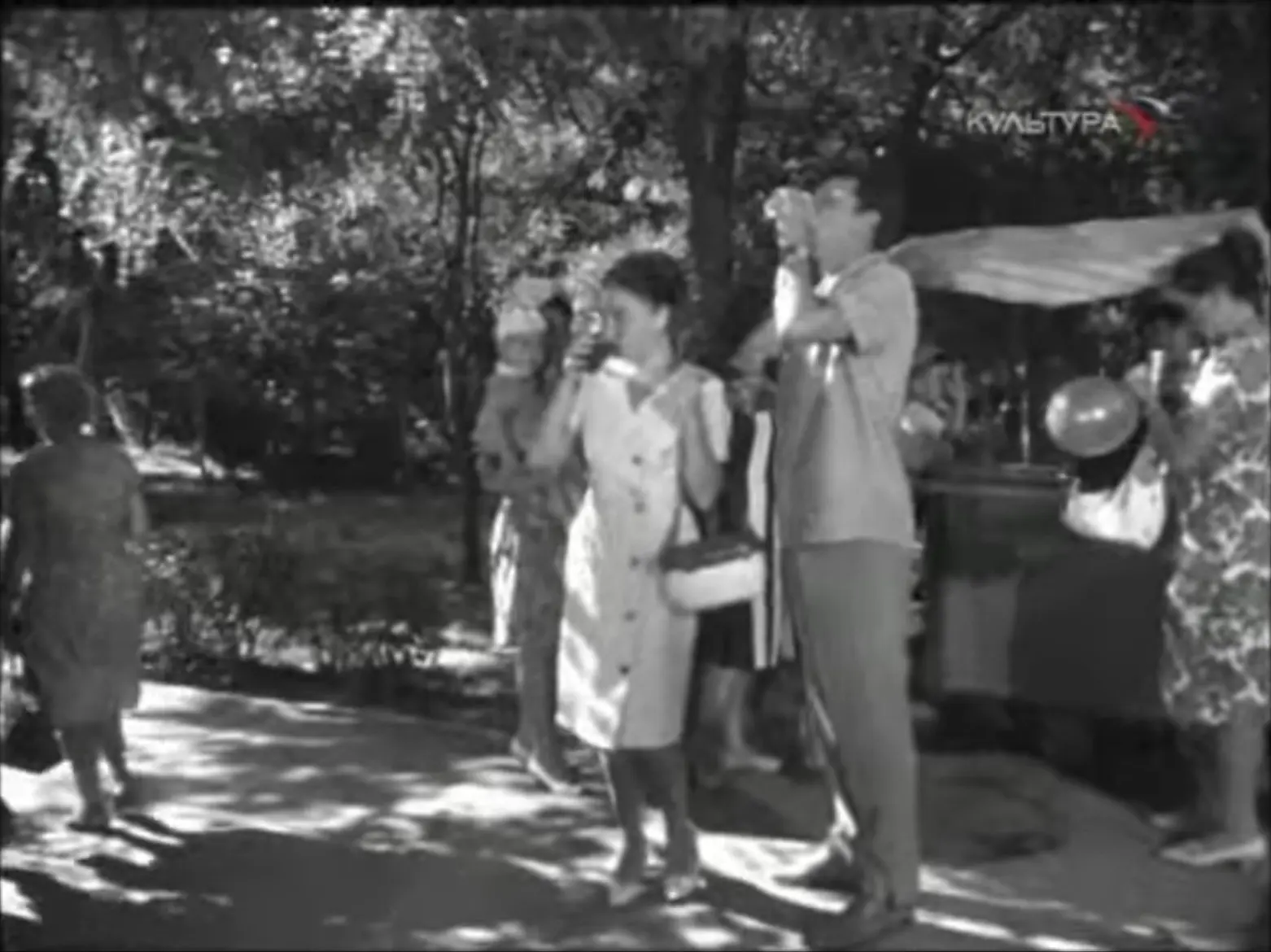 Исторический бульвар в фильме «Алёшкина охота»(1965)