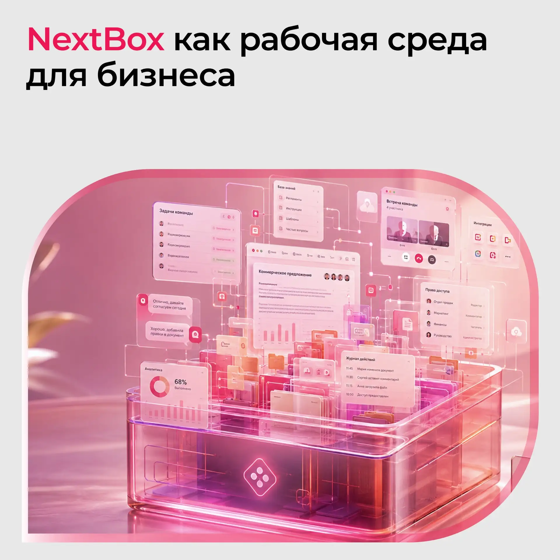 NextBox многие до сих пор воспринимают как корпоративное файловое хранилище. 
Но сегодня он уже заме