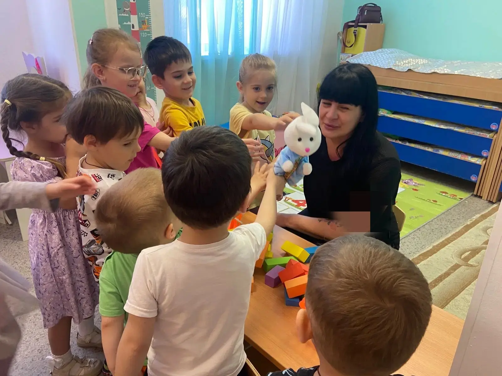 У ребят из группы «Осьминожки» прошло невероятно увлекательное и познавательное занятие по развитию 
