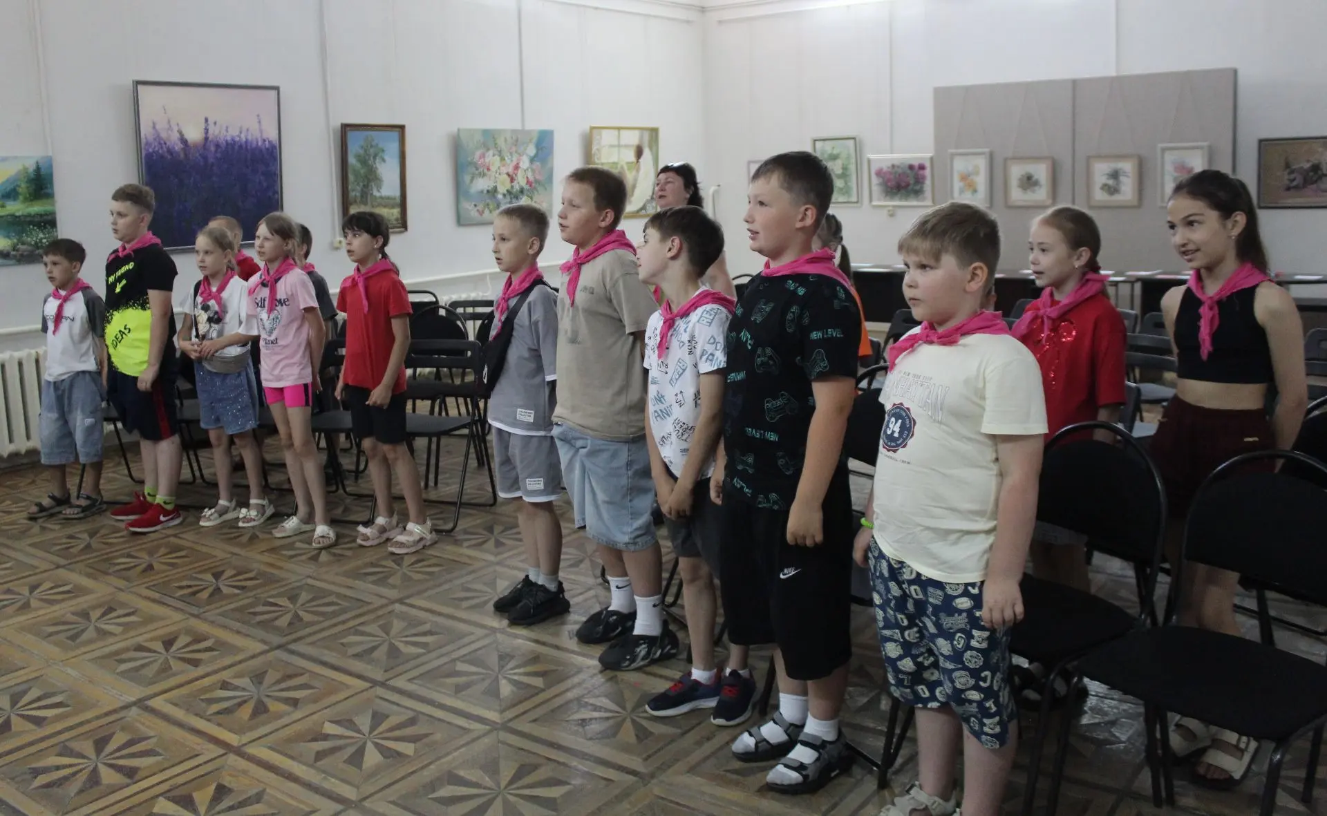 💥Дети, посещающие летний пришкольный лагерь гимназии
№ 1 города Светлограда приняли участие в конку