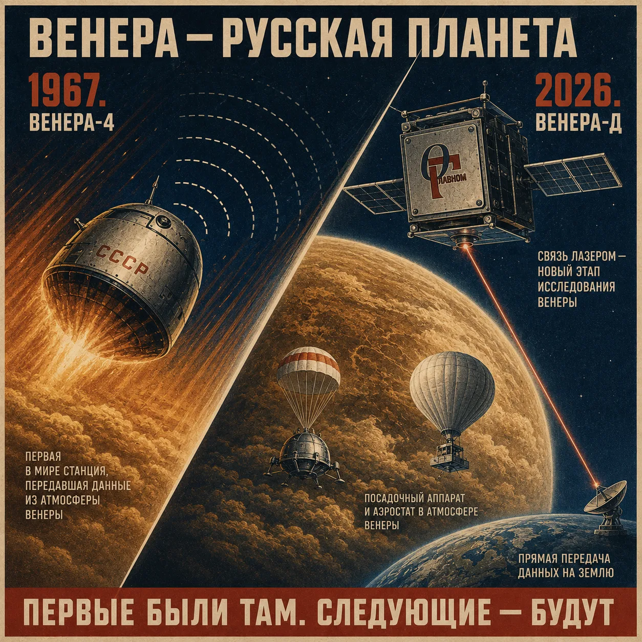 🛸 Антенну для миссии «Венера-Д» испытали успешно. Вспоминаем 1967-й

В МАИ прошли испытания антенны