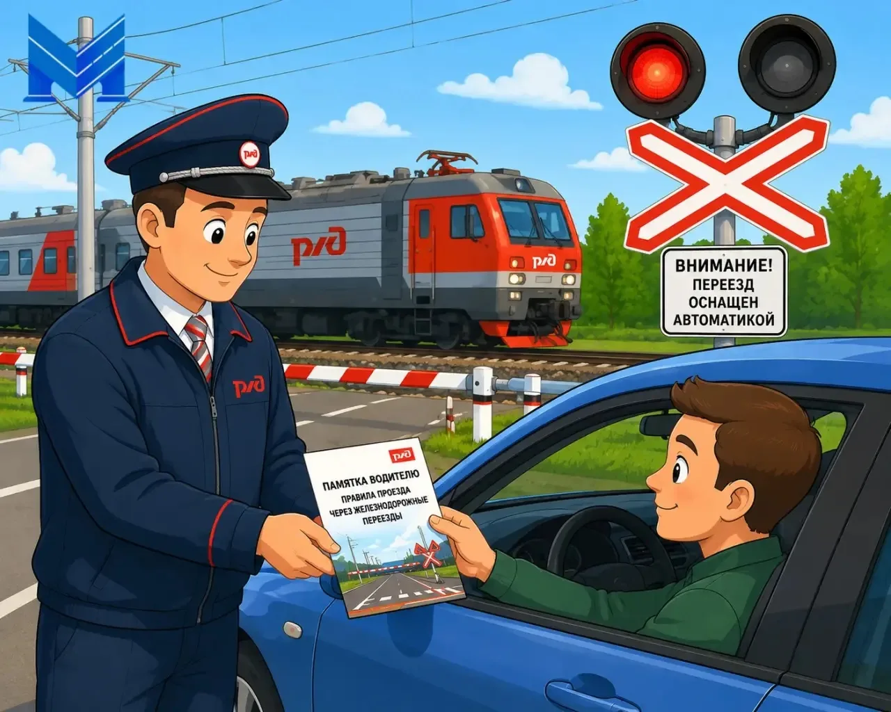 🚦 9 июня 2026 года — Международный день привлечения внимания к железнодорожным переездам

РЖД прово
