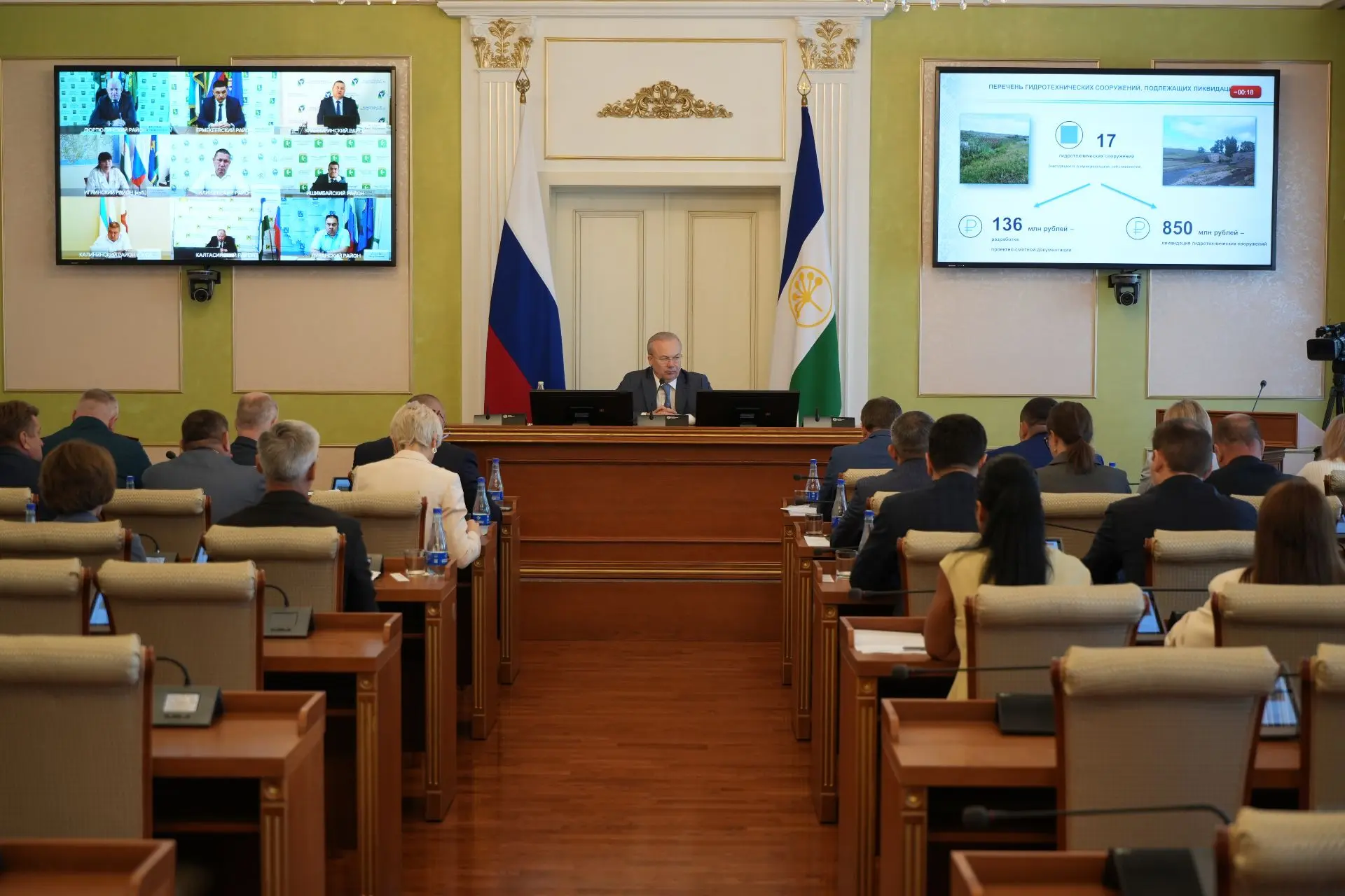 В Правительстве Республики Башкортостан обсудили вопросы обеспечения безопасности на водных объектах