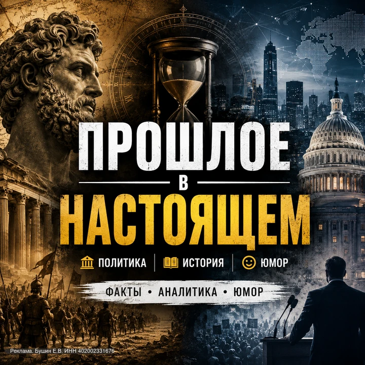 erid: 2W5zFHYsrQh

⚡️ Политика без пропаганды. История без скучных учебников. Юмор без цензуры.
Если