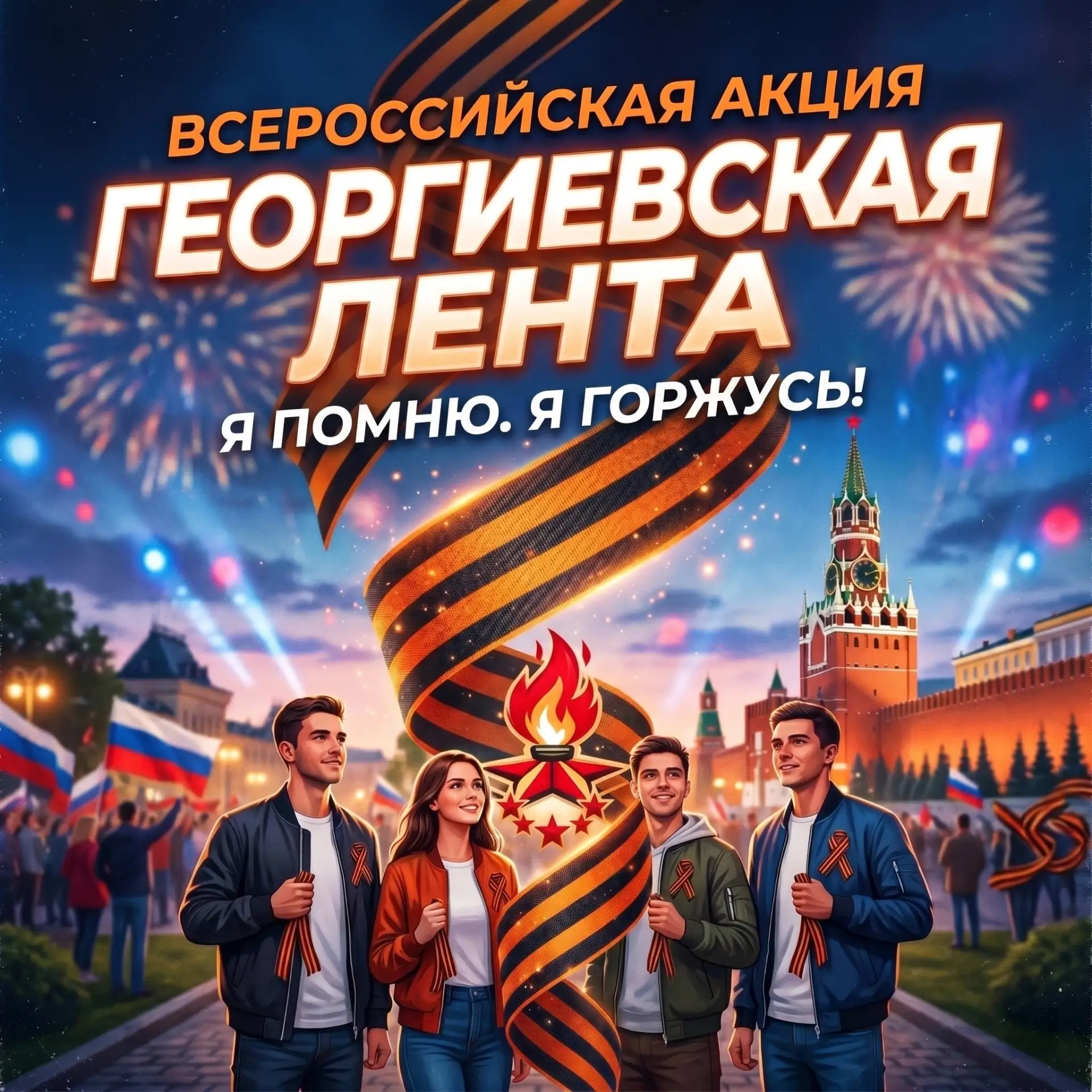 Ежегодная патриотическая акция «Георгиевская лента»🎗

 ✅Георгиевская лента - это символ памяти, бла