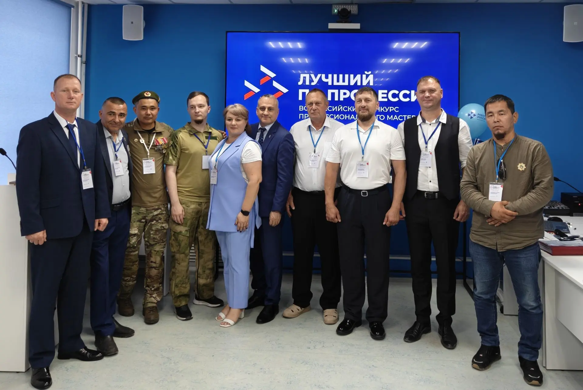 Астраханские ветераны СВО приняли участие в конкурсе «Лучший по профессии».

В агентстве по занятост
