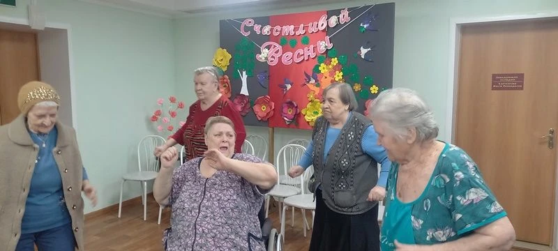 В КГБСУСО  "Дружбинский дом-интернат для престарелых и инвалидов " прошел праздник русской частушки 