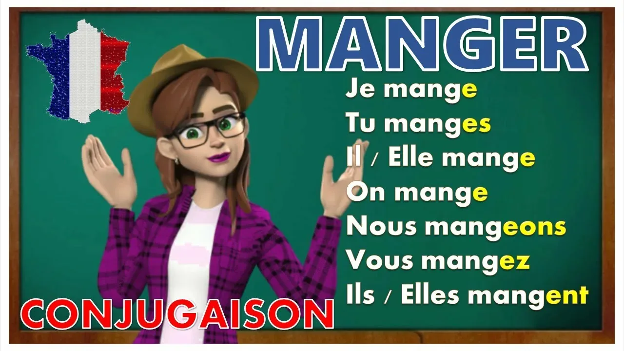 ВЫУЧИТЬ СПРЯЖЕНИЕ ГЛАГОЛА MANGER ЕСТЬ