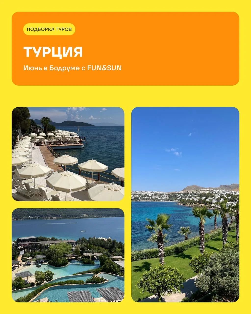 ✈️ Начинаем лето в Бодруме

Подборка горящих туров:

☀️ 19.06 (6 ночей)
Arcadia Of Bodrum 4*
(Бодрум