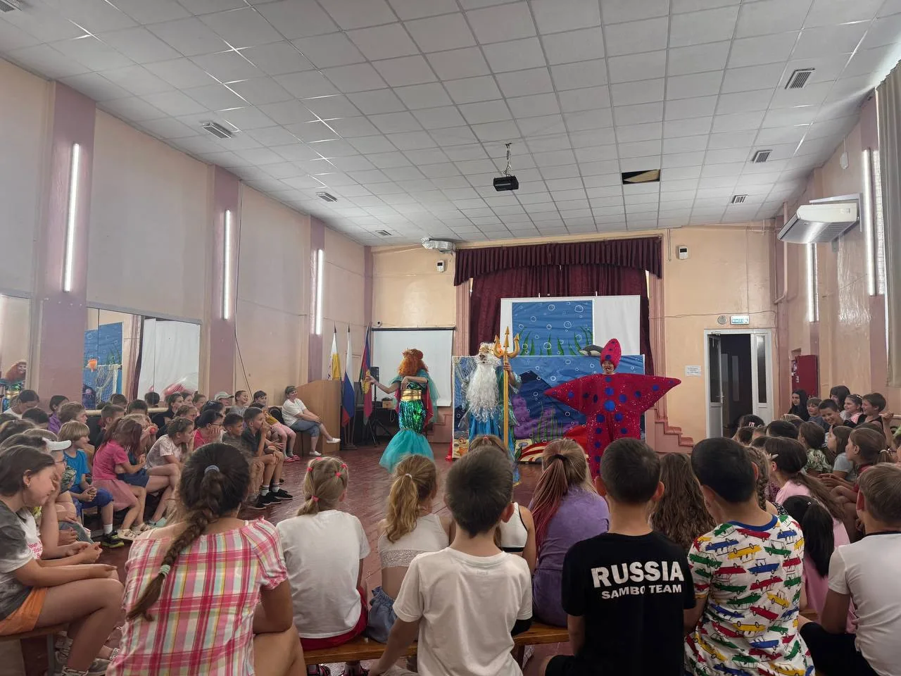🌊 В «Солнышке» сегодня бушевала стихия! Владыка морей сошёл на берег! 🔱

А вы знали, что в самый о