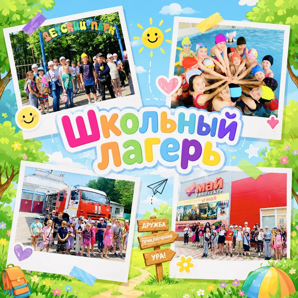 Летние приключения начинаются! ☀️🥳🎈

💚Встречаем лето активно и весело! С 1 по 25 июня в нашей шко