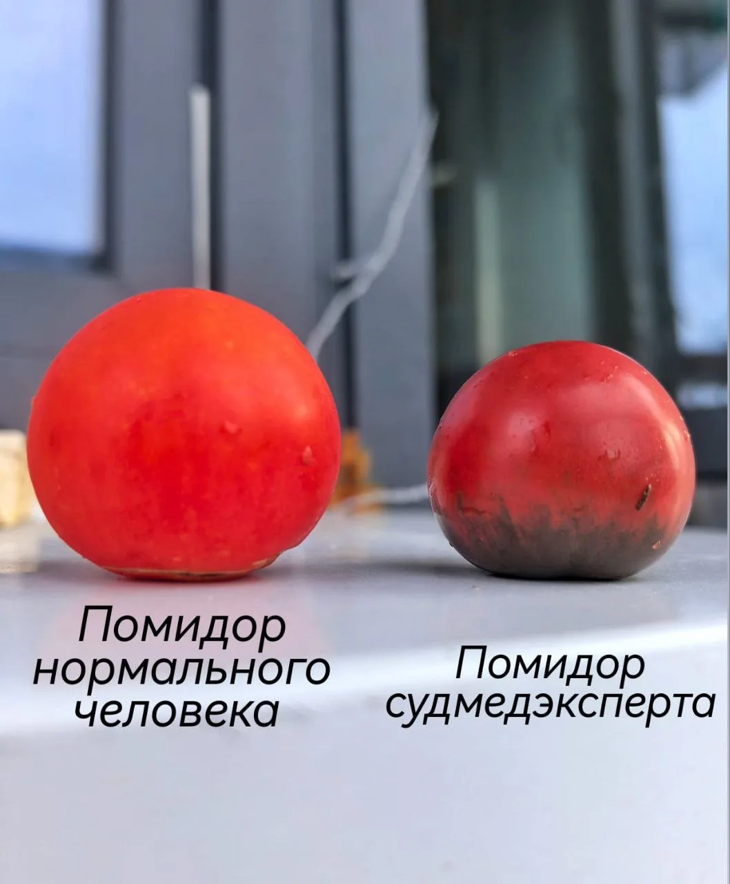 Делал салат, и тут поймал себя на мысли, что оцениваю давность наступления смерти томата...

Кажется
