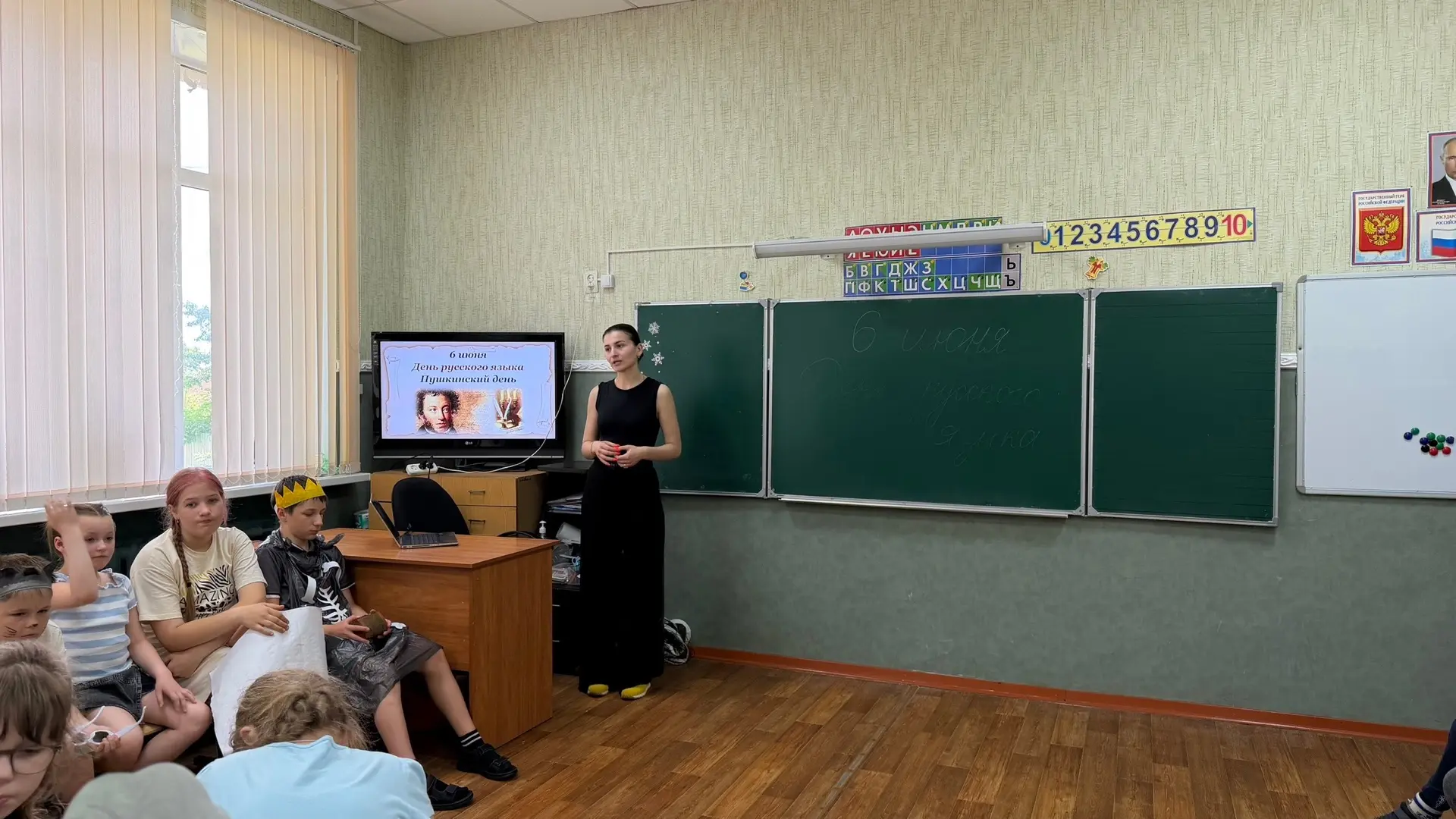 6 июня - День русского языка✍️

Сегодня наш лагерь окунулся в мир великого Александра Сергеевича Пуш