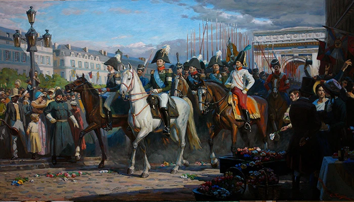 День в истории: 30 марта
Русские в Париже

30 марта 1814 года русские войска во главе с Александром 