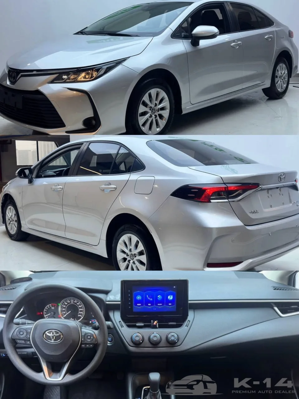 Toyota Corolla | 2021 🇨🇳

Надёжный и экономичный седан с небольшим пробегом — всего 18 тыс. км. От