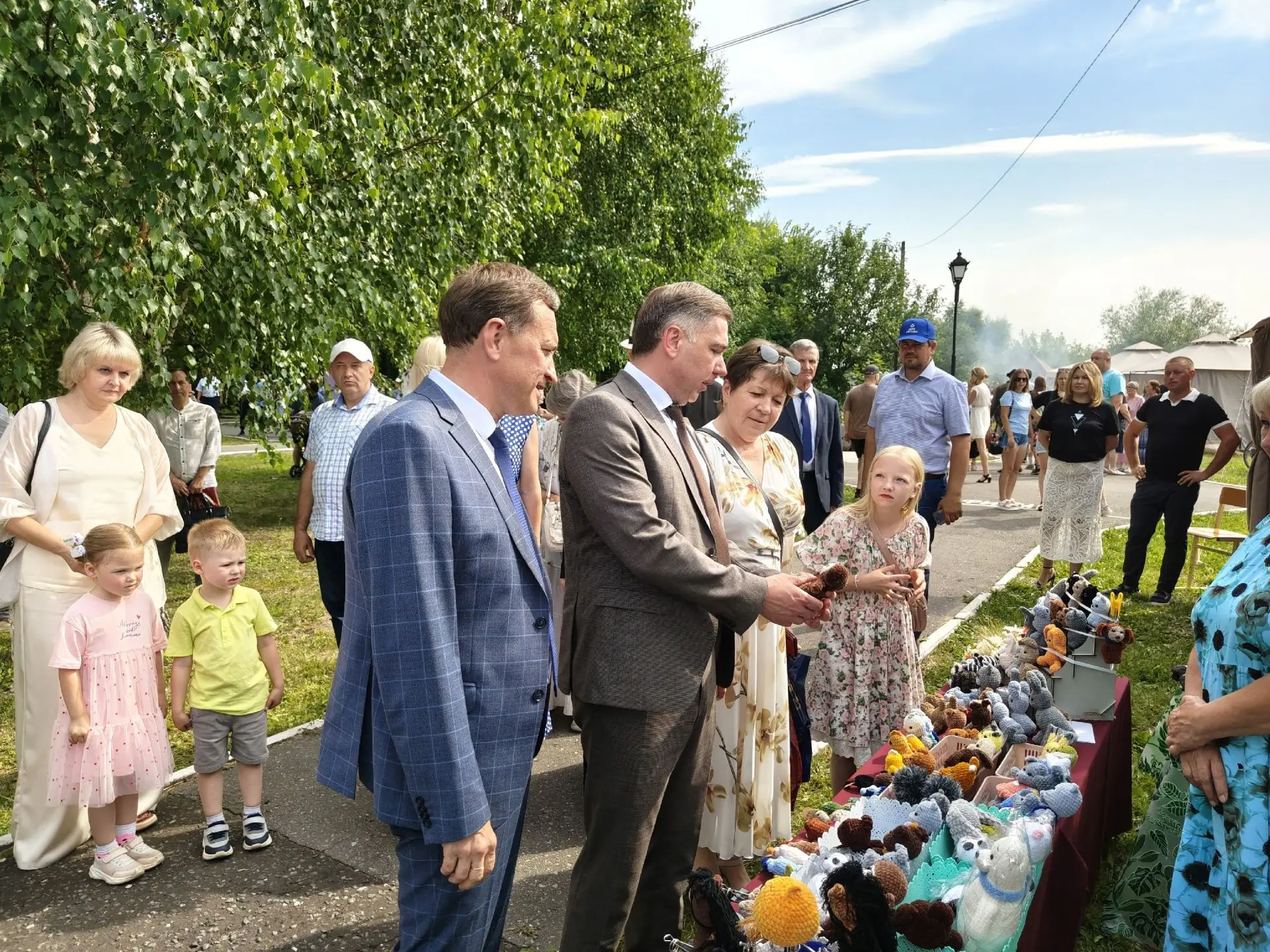 В селе Большие Березники проходят праздничнные мероприятия посвящённые 91 годовщине образования Боль