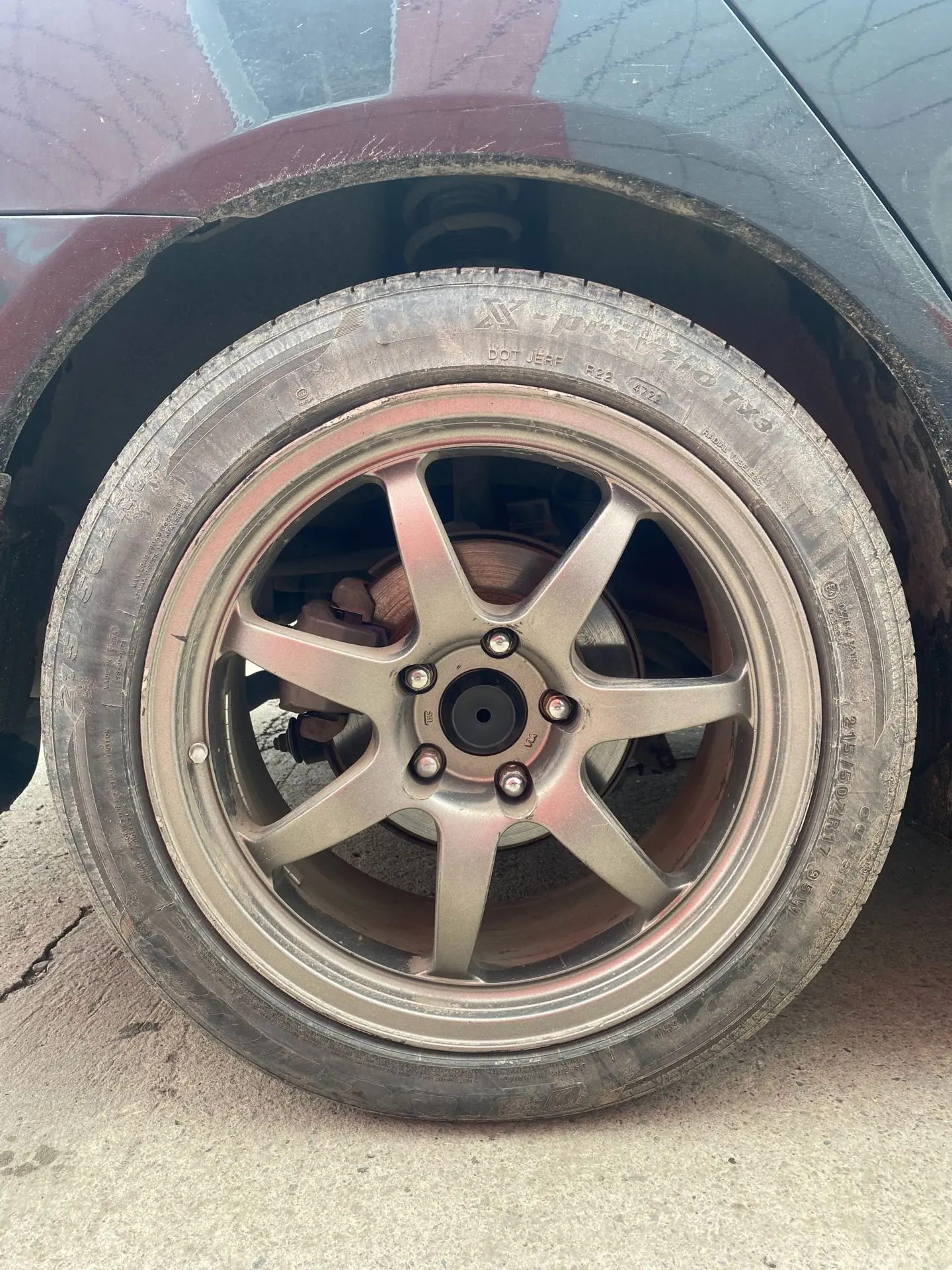 Литые диски weds Sport SA-90 8×R17 5×114.3 вылет ет 35 цена 37тыс возможно продажа с резиной как с л