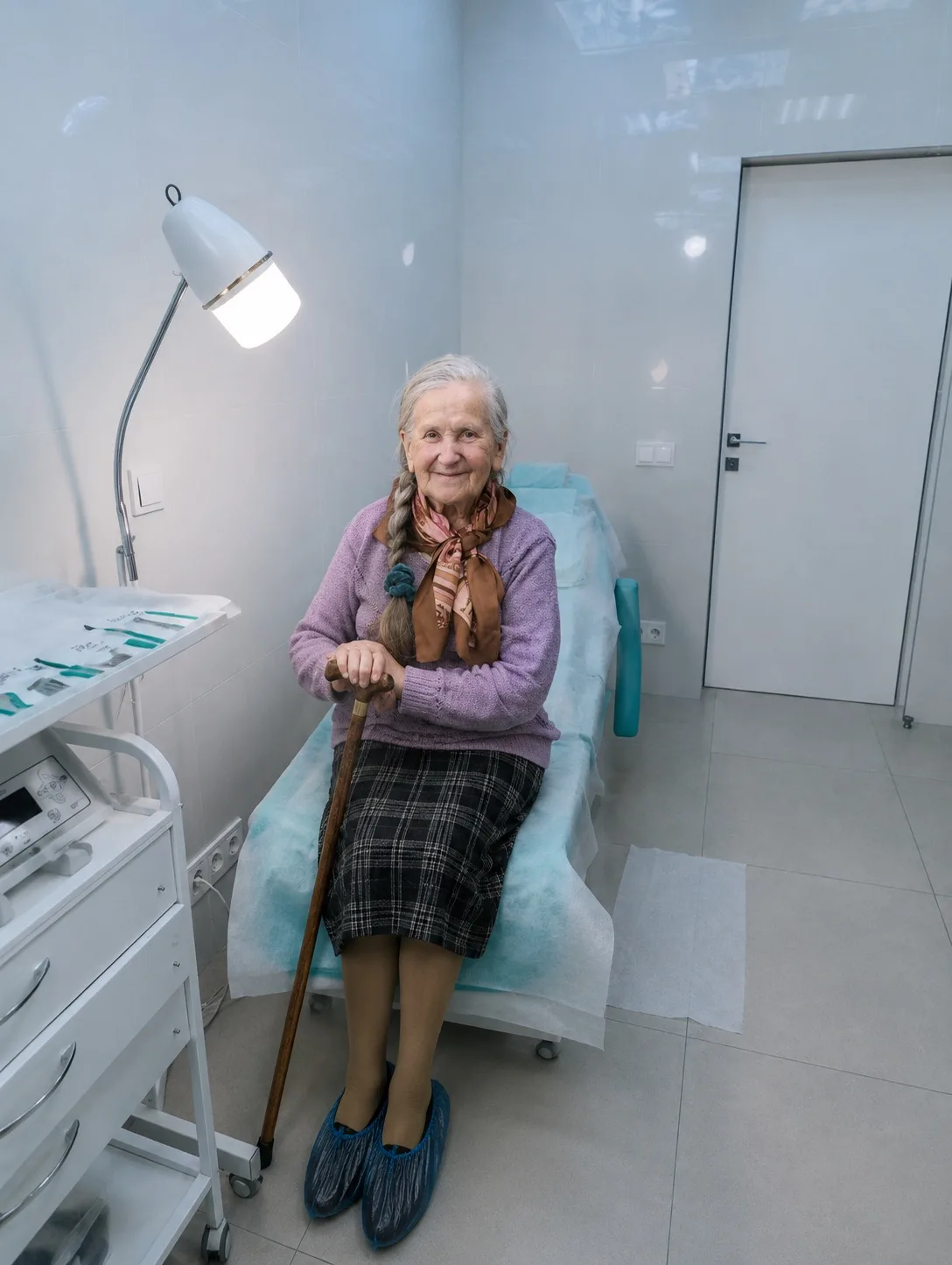 ✅НОВЫЙ ПОСТ 
Реальная история пациентки 
📍В кабинет вошла женщина с собранными  волосами. Она чуть 