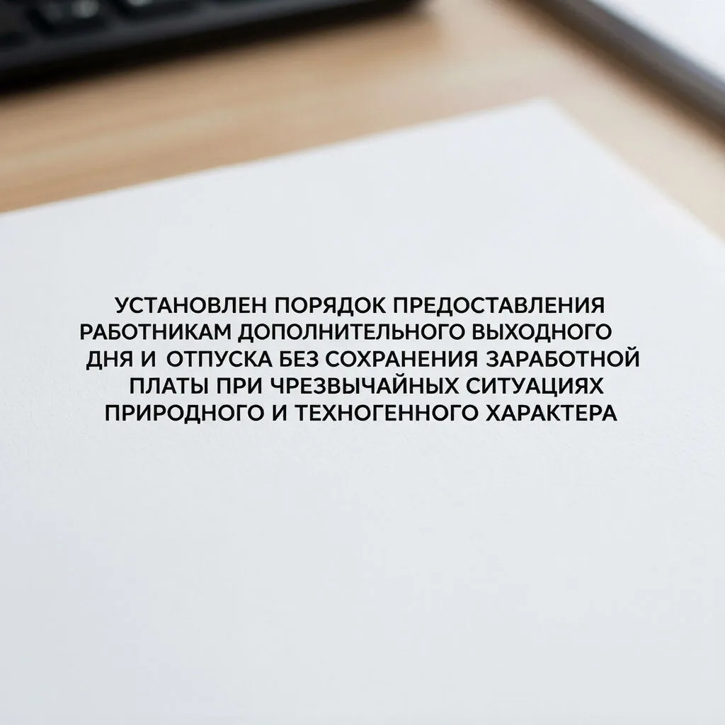💼 ТРУД И ЗАНЯТОСТЬ

✅ Установлен новый порядок для работников на случай ЧС природного и техногенног