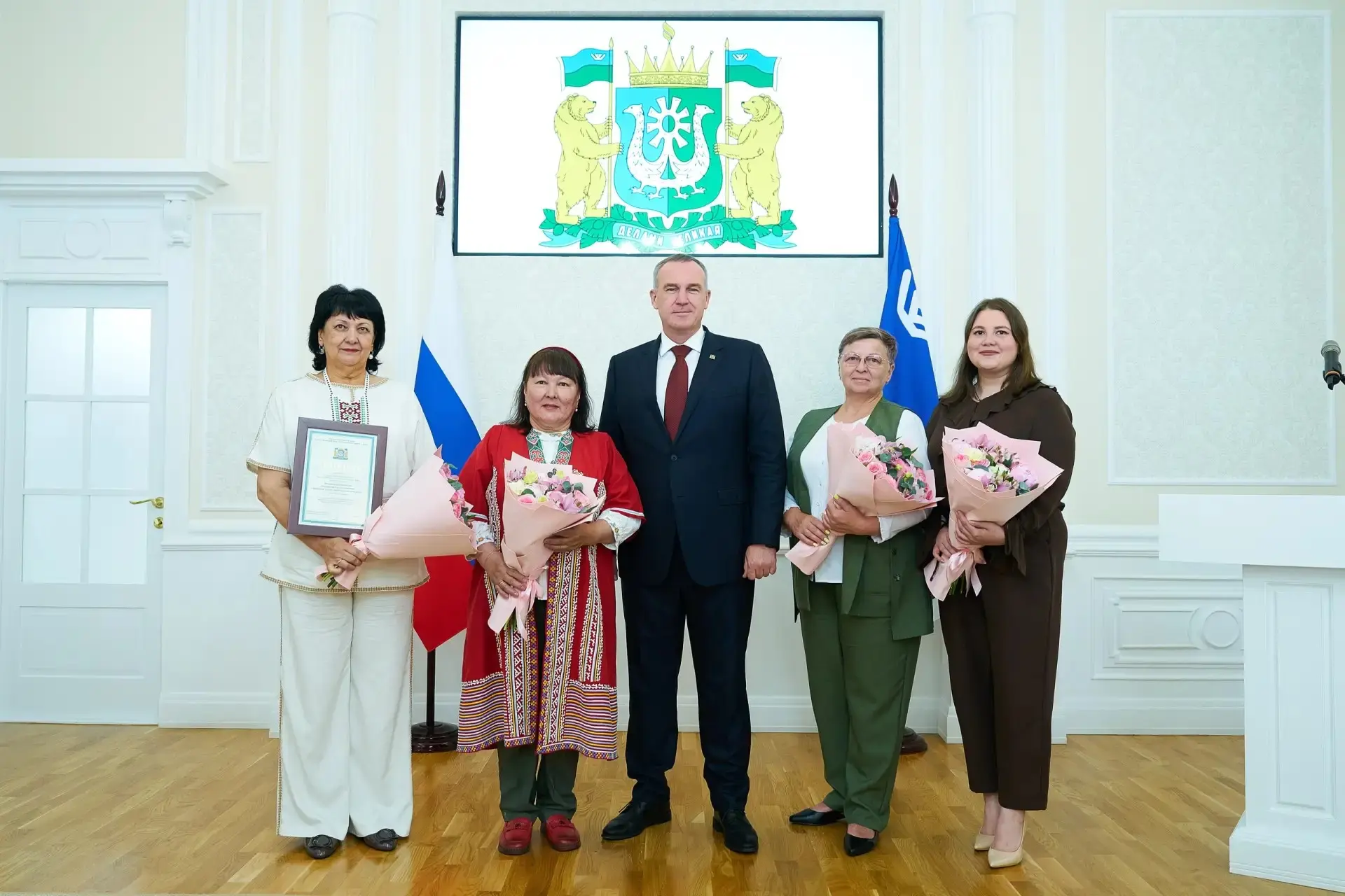Педагоги Ляминской школы удостоены премии Правительства Югры имени Ивана (Ювана) Шесталова

Коллекти