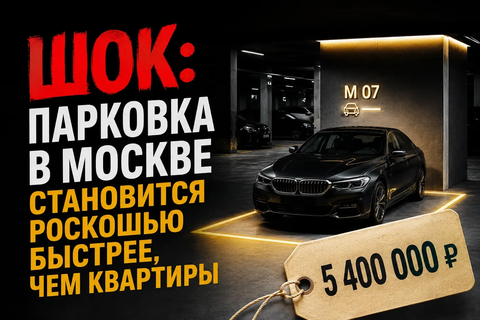🚗 Парковка в Москве становится роскошью быстрее, чем квартиры

Пока все следят за ценами на жильё, 