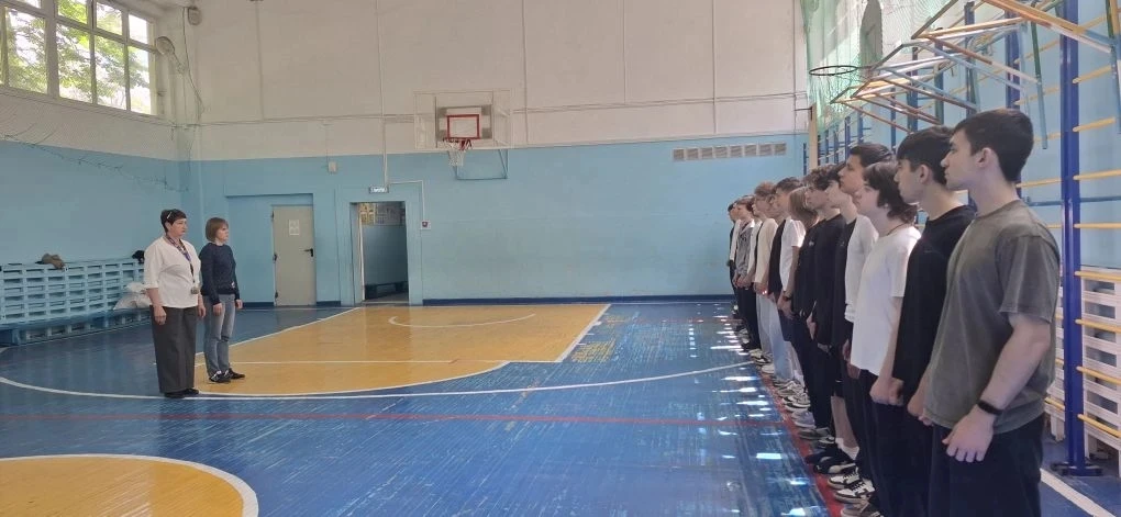 01.06.2026 года состоялся заключительный день учебных сборов у юношей 10-х классов МБОУ "Школа №65" 