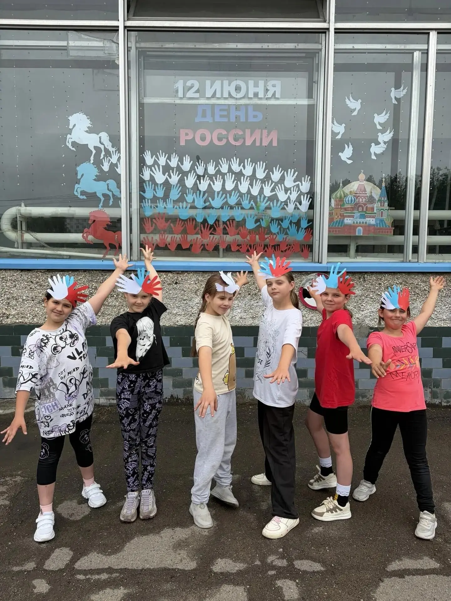🇷🇺Всероссийская акция «Окна России»!
⁣
Воспитанники нашей спортивной школы приняли участие в к акц