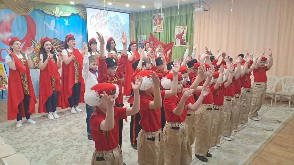 🇷🇺В нашем детском саду прошел праздничный концерт, посвященный самому важному дню – Дню Победы!🎗️