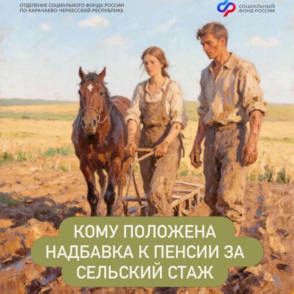 Кому положена надбавка к пенсии за сельский стаж❔

💁🏻‍♀Надбавка в размере 25% от фиксированной вып