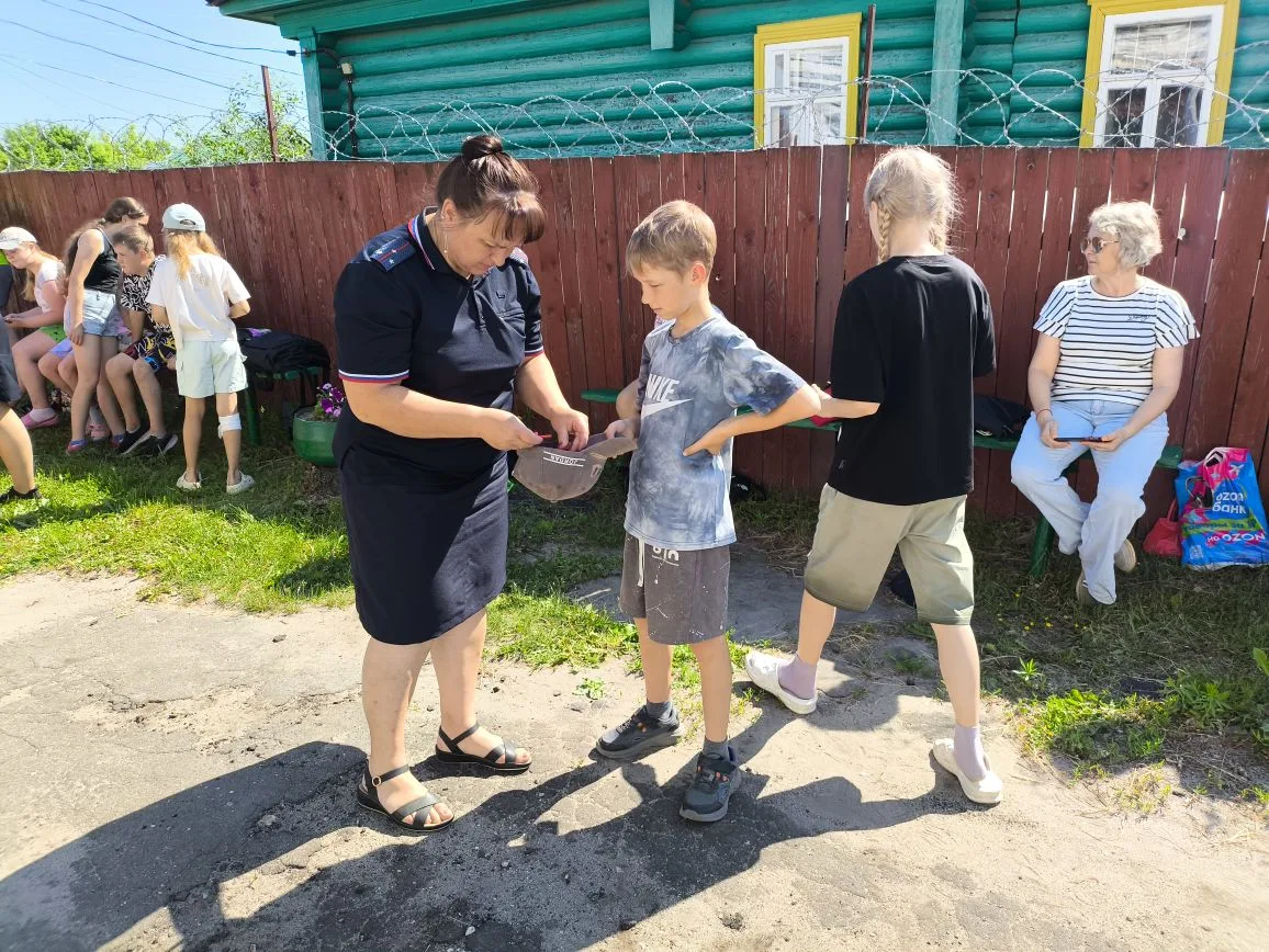 Ещё один день в лагере прошел очень насыщенно и активно. 
Сначала наш отряд посетил Пункт полиции №1
