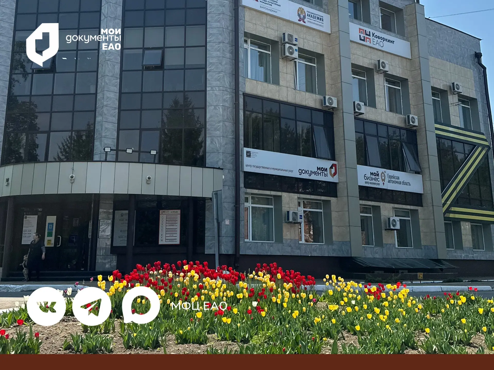 Изменения в режиме работы центров «Мои Документы»

Коллектив МФЦ ЕАО поздравляет жителей региона с н