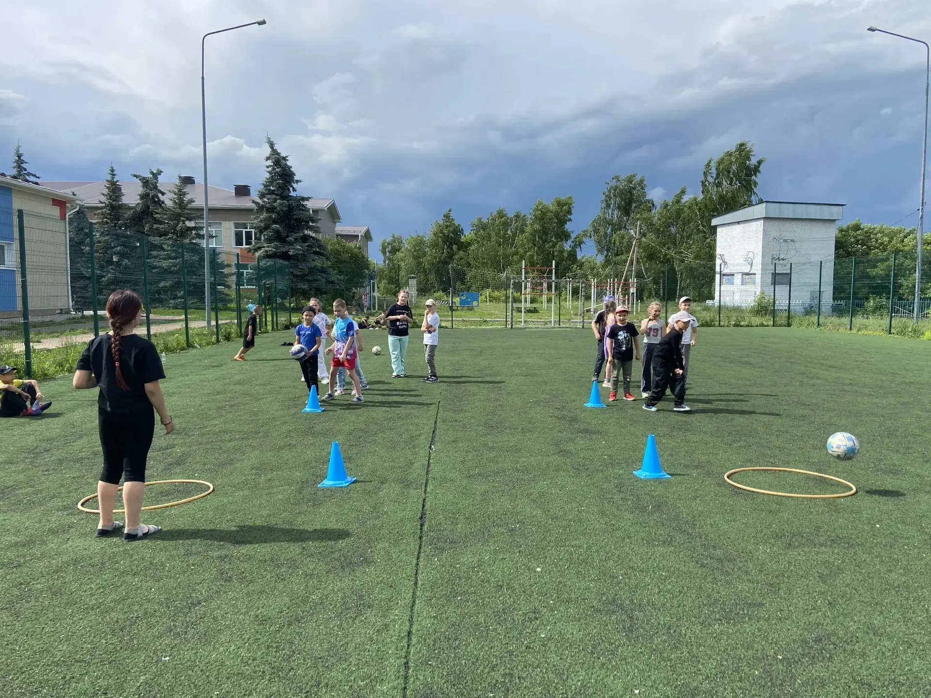 У природы нет плохой погоды, а у «Солнышка» — непреодолимых препятствий! ☀️🏆

Сегодняшнее утро встр