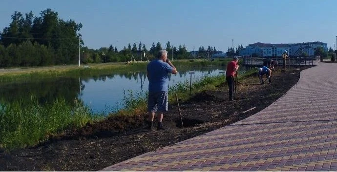 Одиннадцатого июня в парке-набережной села Петровского одноимённого муниципального округа с семи час