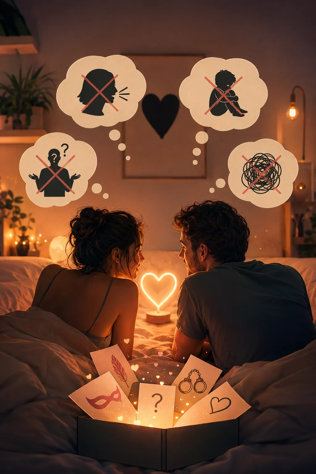 Почему пары перестают говорить о желаниях? 🤐Знаете эту ситуацию? Вы лежите рядом, смотрите в потоло