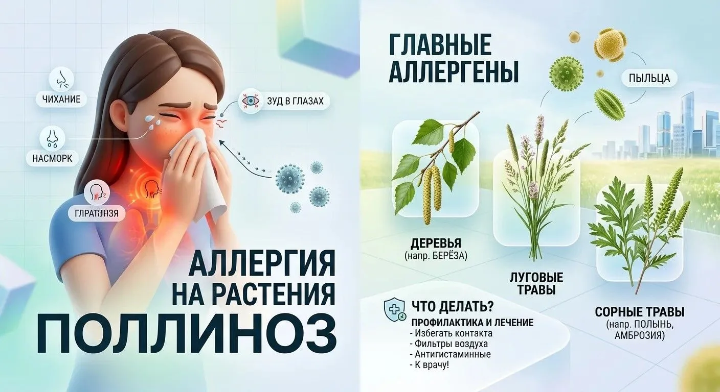 🤧 Поллиноз – не дайте аллергии испортить лето! 🤧

Лето – прекрасное время, но для многих оно омрач