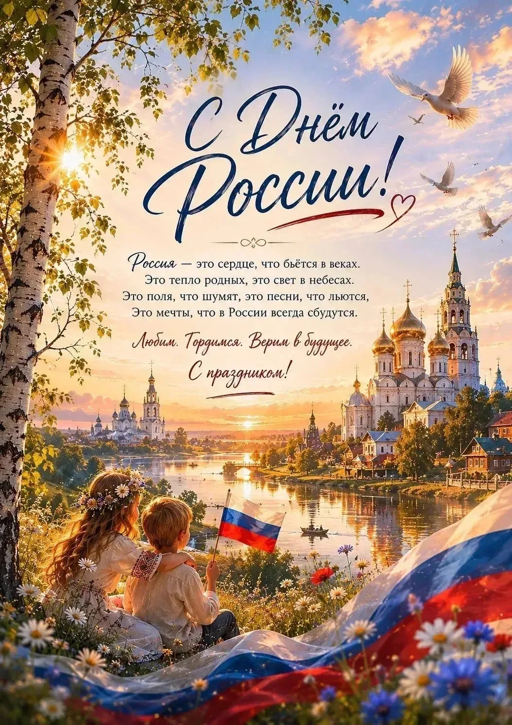 🇷🇺 С Днём России!🇷🇺
Дорогие ребята, уважаемые родители и коллеги!
От всей души поздравляю вас с 